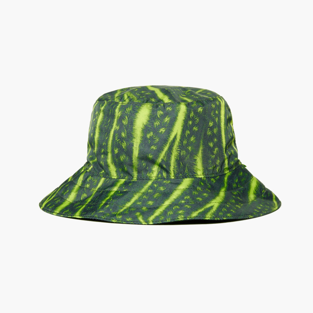 Green Cornrow Supervsn Bucket Hat