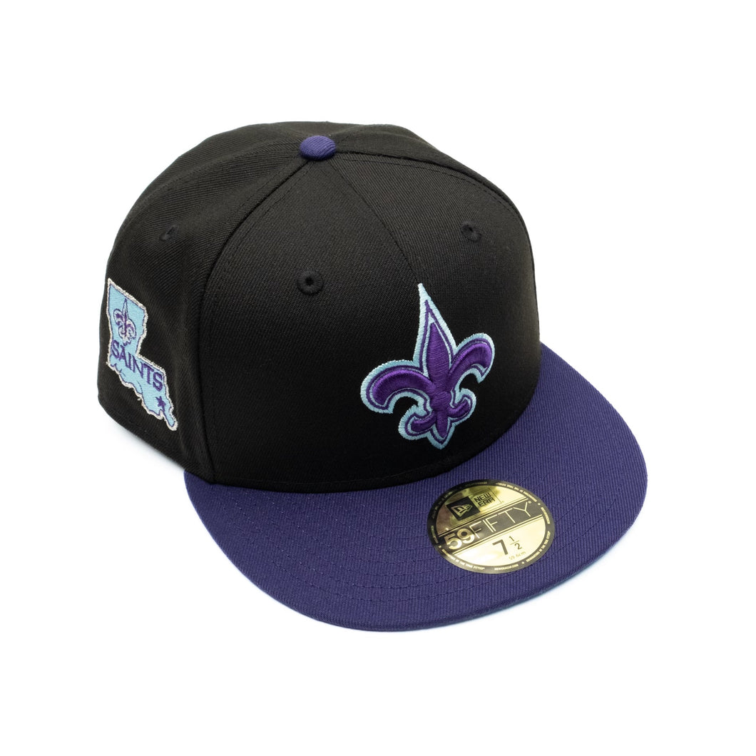 The Real Always Prevail New Orleans Saints Louisiana State Patch Hat